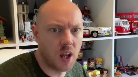 When you're building an old LEGO setna