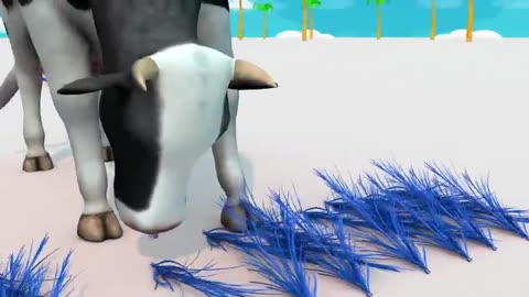 TRAIN JCB tOY CARTOON /ANIMALS VIDEO COW VIDEO/CARTTON | ANIMAL