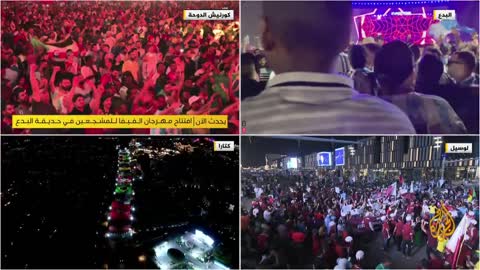 افتتاح مهرجان "فيفا" للمشجعين بالدوحة