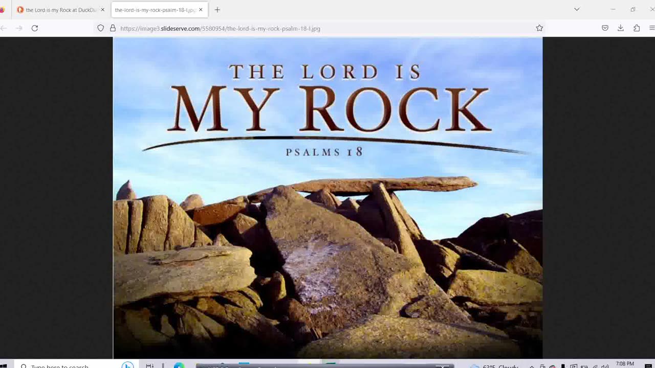 The Lion's Table: Jesus is the Rock