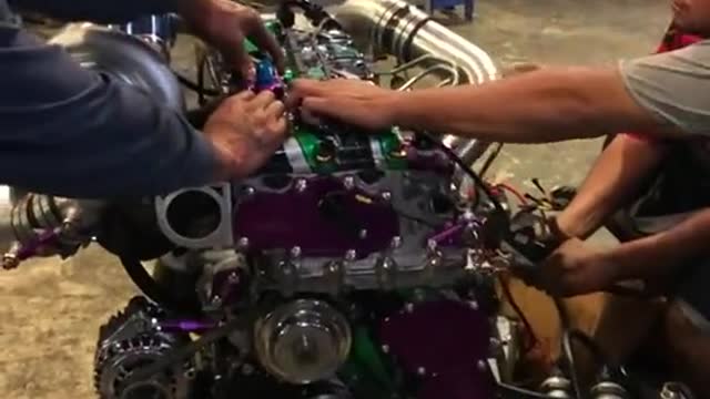 What kind of engine is this? It looks very powerful