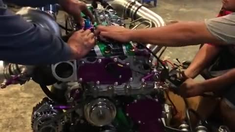 What kind of engine is this? It looks very powerful