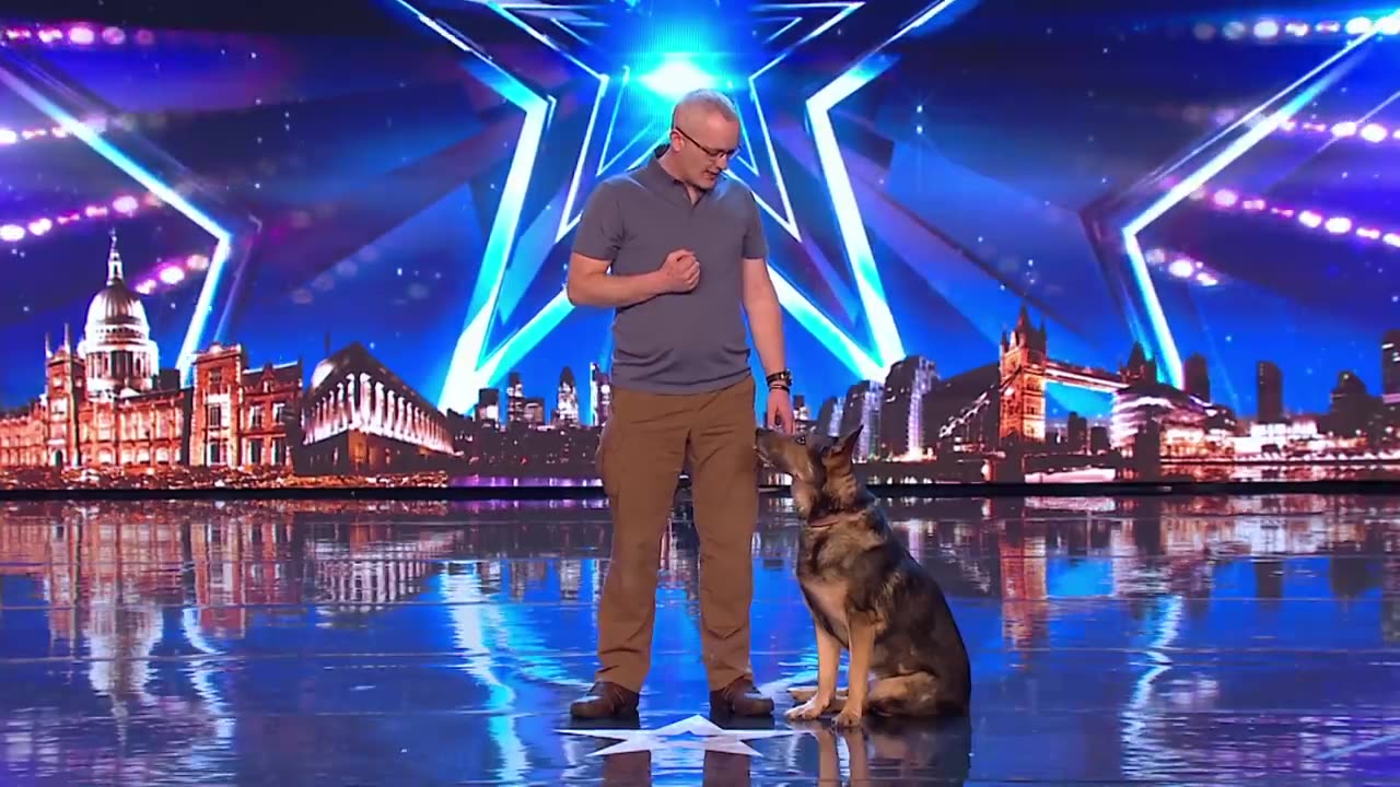 Heroic police dog Finn moves the Judges to tears | Auditions | BGT 2019