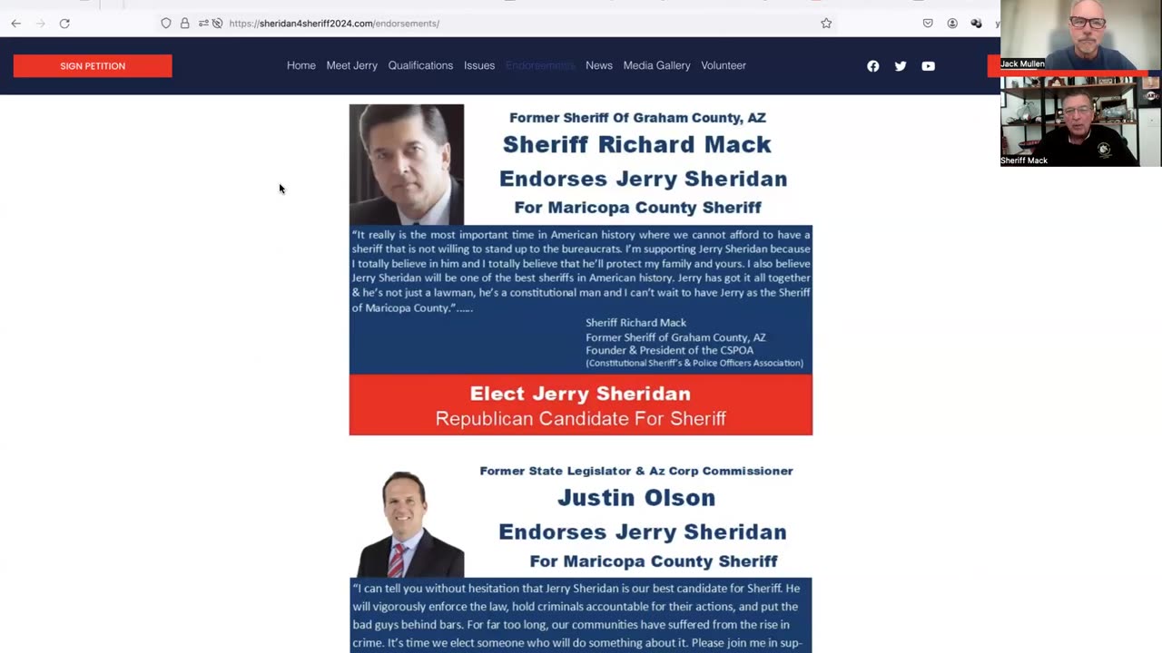 Jerry Sheridan Deserves Your Support in Maricopa County