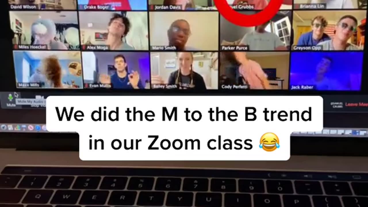 Our WHOLE Zoom class pranked our teacher 😂😂
