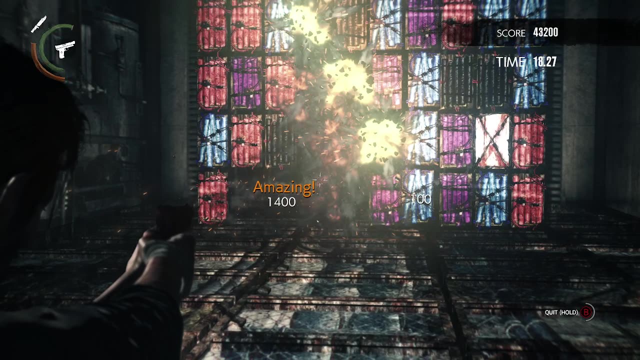 trying for High score mini game evil within 2