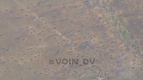 Ukrainian Troops Evacuating Their Dead Comrades From a Trench West of Novodonetske