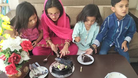 Birthday party of Hania Gul.