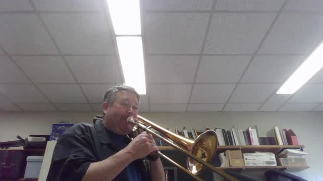 New Microphone Test - Voice enhanced, Trombone was not