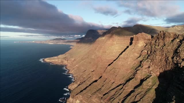 coastal scenery gran canaria canary islands spain atlantic europe