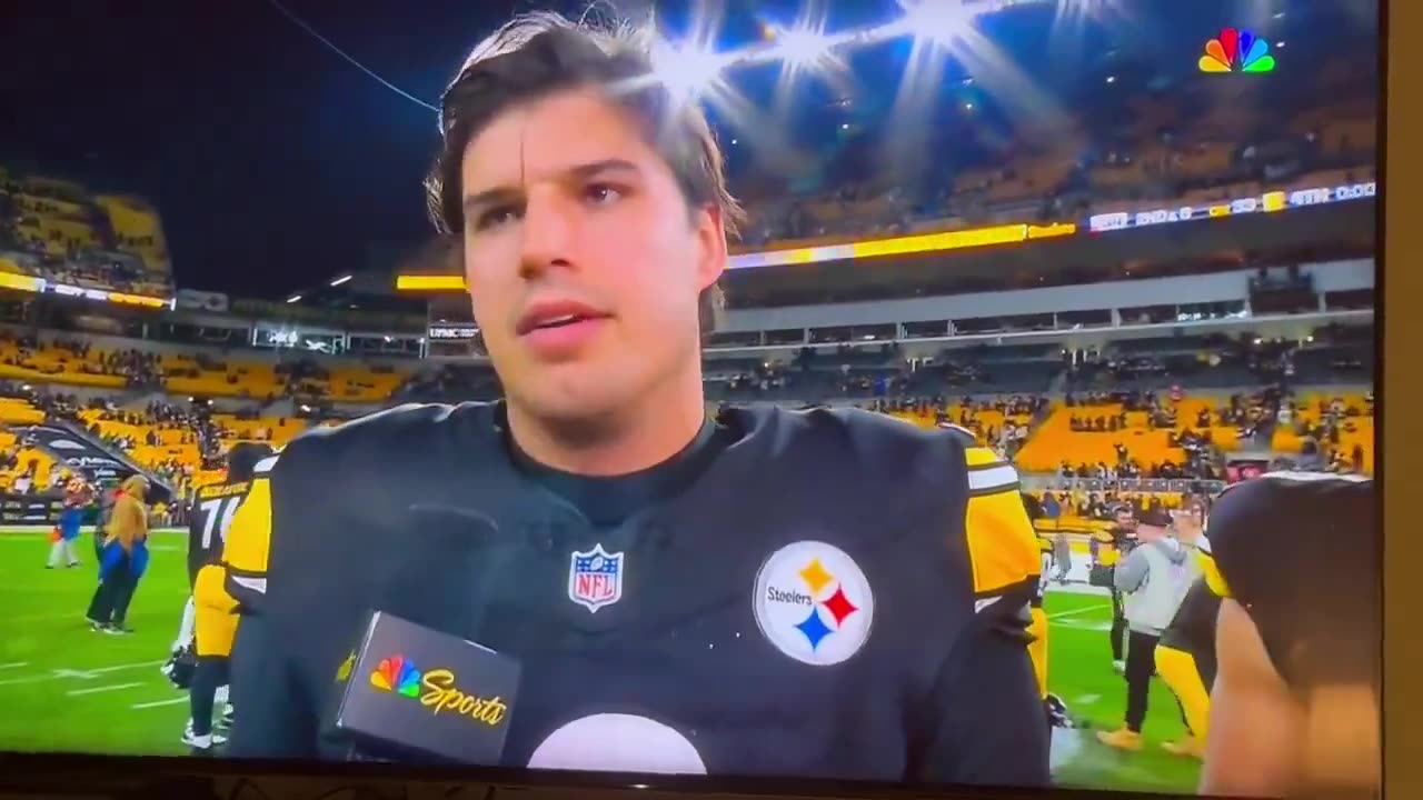 Steelers QB Mason Rudolph Thanks His Creator After Big Win