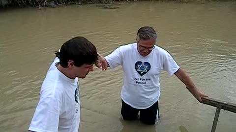 Jordan River baptism - Love For His People