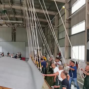 The process of making rice paper!