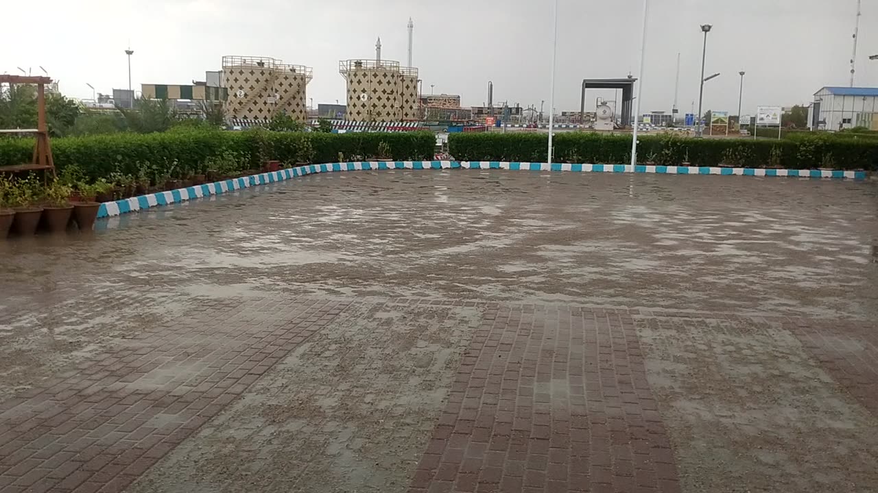 Rainy Season At my workplace