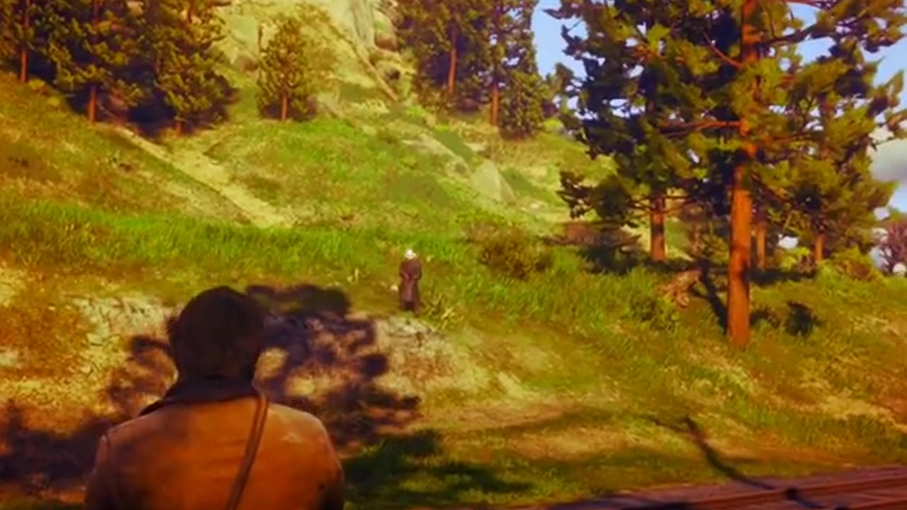 RED DEAD REDEMPTION 2 FRIGHT 1 VS 4 GAMEPLAY OOOOPPP....
