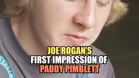 Joe Rogan on Paddy Pimblett