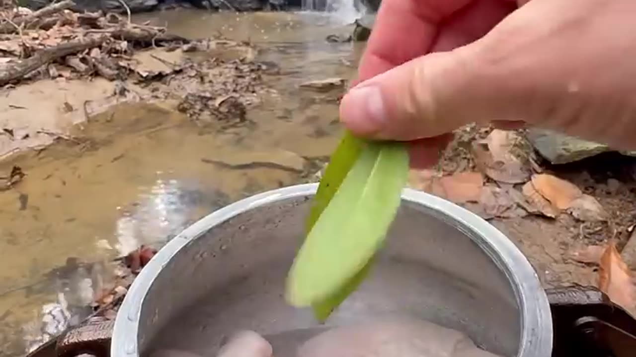 Cooking lamb head and leg