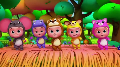 Cute cartoons song and dance video. Cute cartoon song