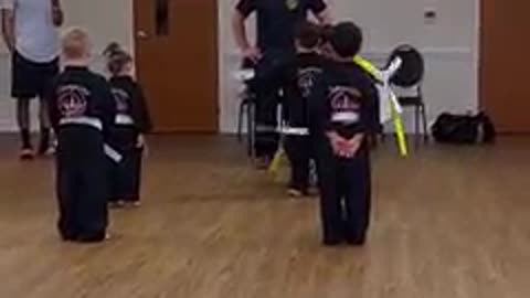 Kids Class Belt Testing