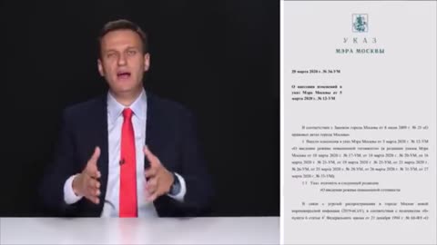 "Оппозиционер в кармане" кремля Навальный помогал Путину раскручивать коронавирусный психоз