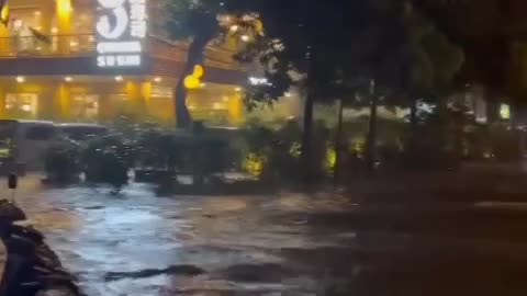 Flood in Bali