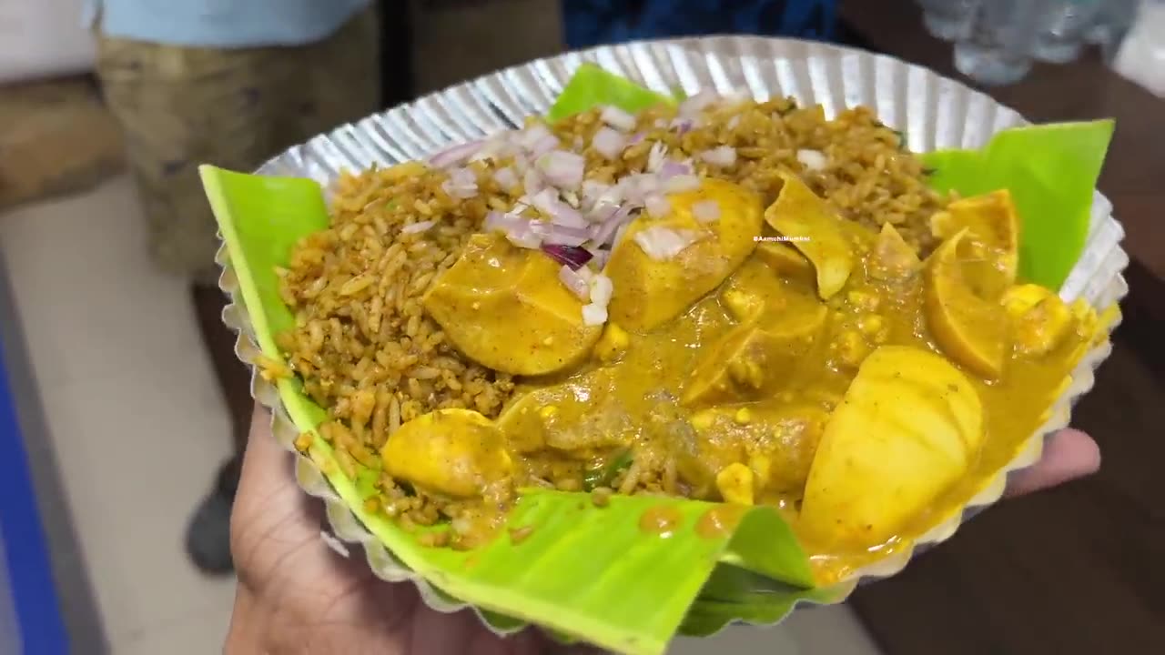 Popular Uncle's Egg Fried Rice in Bangalore | Indian Street Food