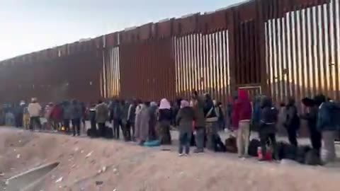 Massive number of illegals from around the globe crossed illegally into Lukeville, Arizona