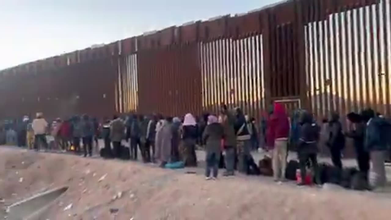 Massive number of illegals from around the globe crossed illegally into Lukeville, Arizona