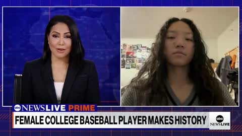 Female college baseball players create new heights for our history