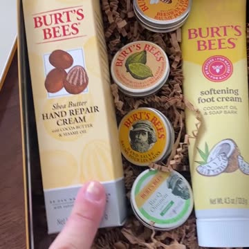 Burt's Bees Christmas Gifts, 5 Stocking Stuffers Products, Everyday Essentials Set - Original