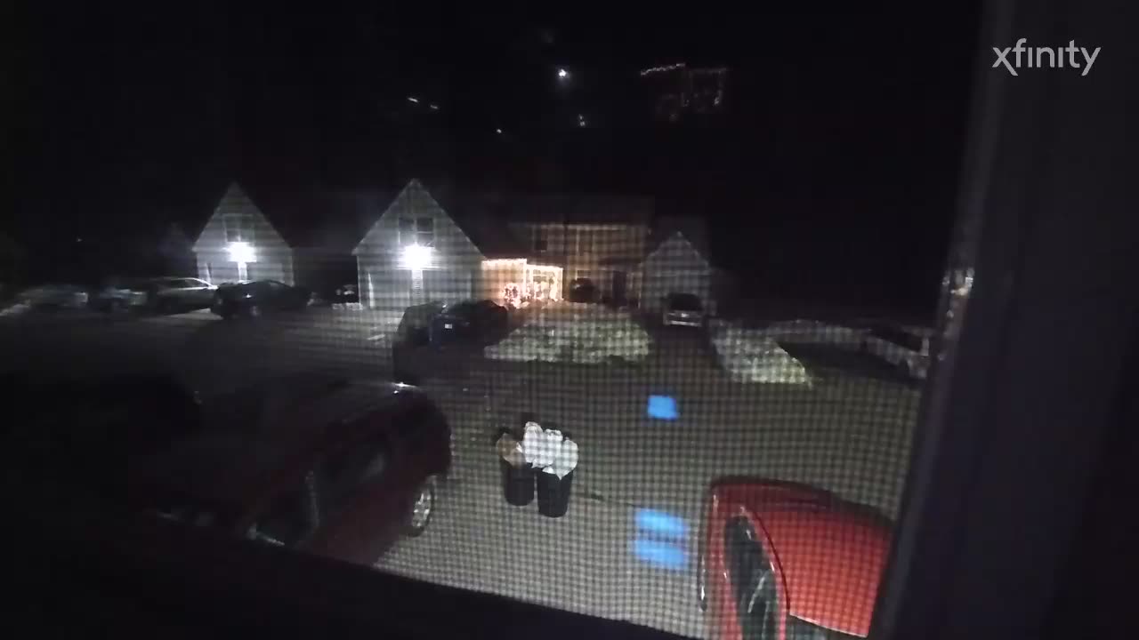 NHSP Police Chase Through Concord (Security Camera Footage)