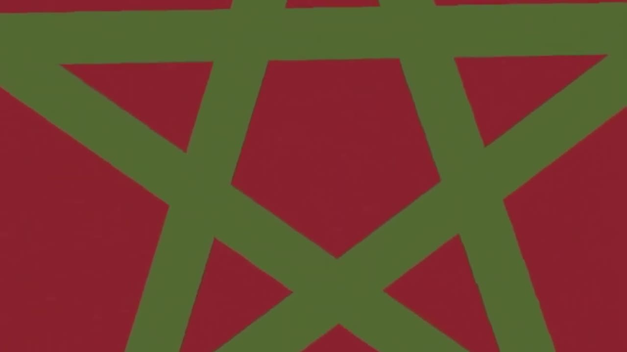 Create a Morocco Flag with Commands in minecraft