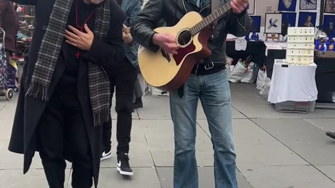 Unexpecting At Place de la République, Paris, France