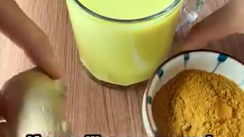 Benefits of Milk and Turmeric