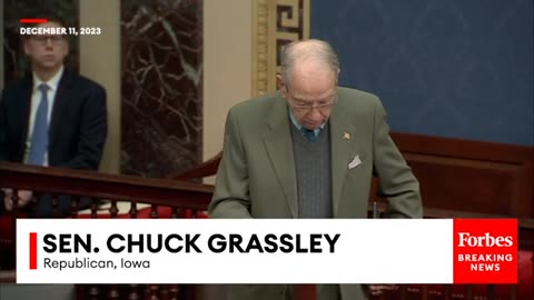 231211 Chuck Grassley Details FBI Doc Alleging Biden Family Criminal Bribery Scheme.mp4