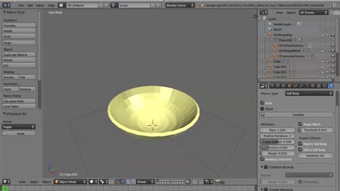 17 Introduction to Soft Body Physics with Jell-O Bowl Project