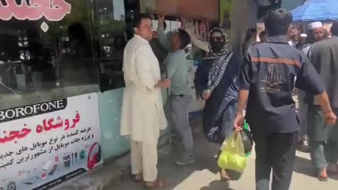 Chaotic Scenes In Kabul Today