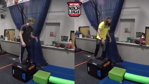 Sam Folsom vs. Kaden Lebsack at Ultimate Ninjas St. Louis National Ninja League Season 6