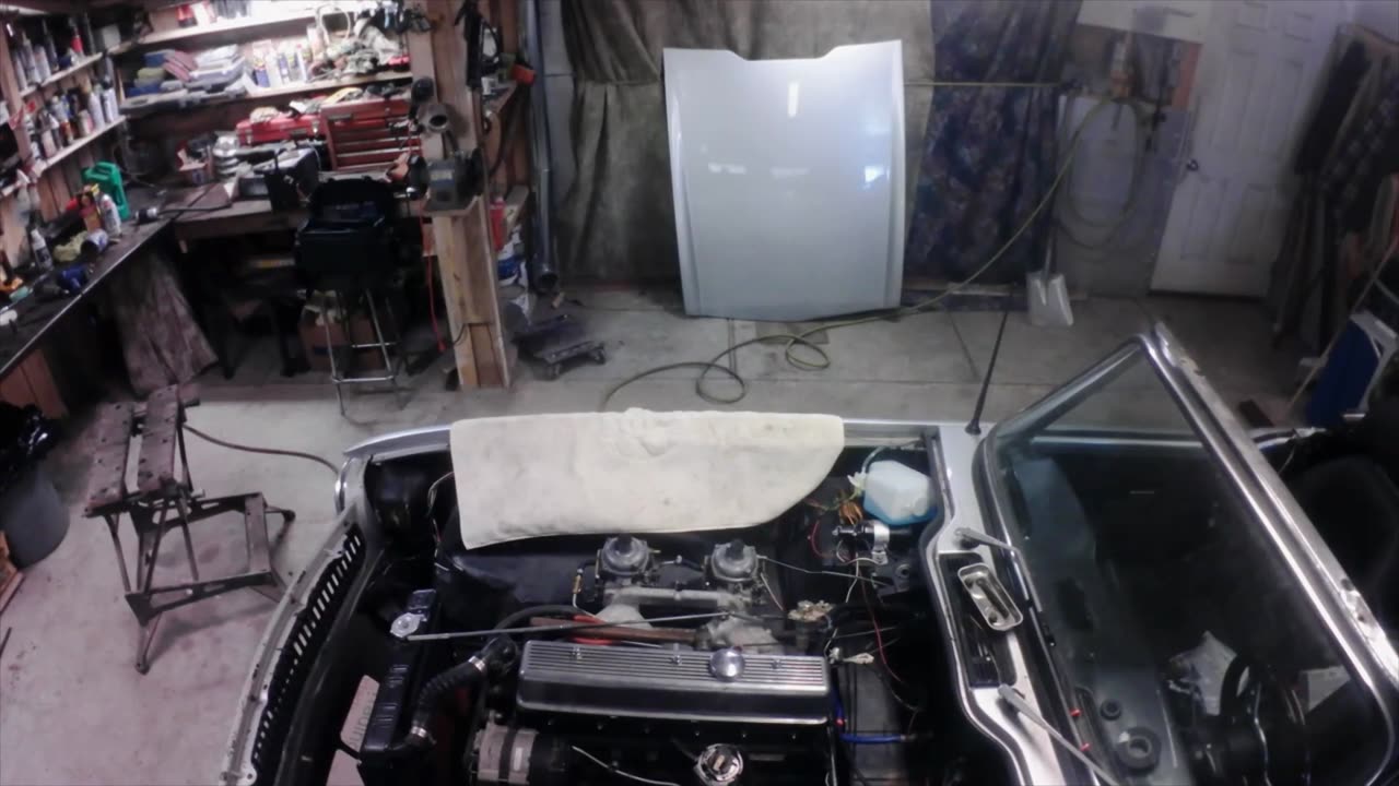 Crazy Chevy's Tiny Shop #25 1972 Triumph TR^
