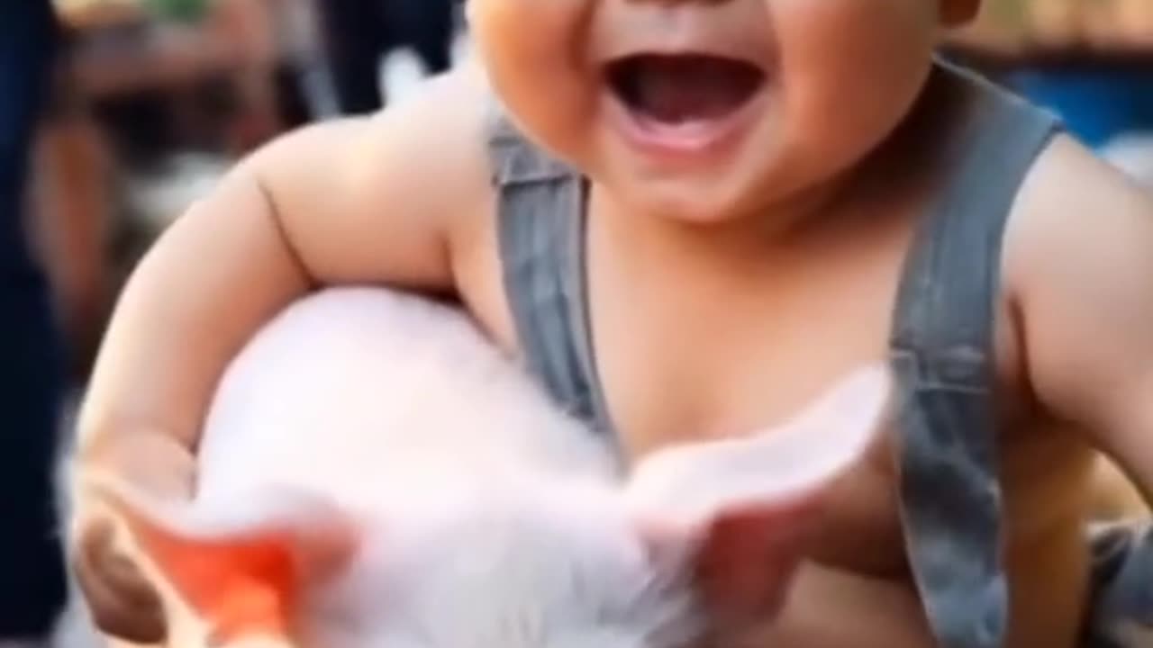 Funny Cute Baby Pig