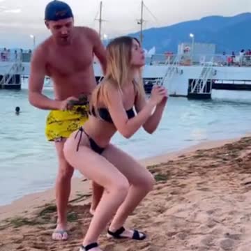 #shotoniphone meme 😱 Prank Girl On The Beach! 😱 #prank #shorts