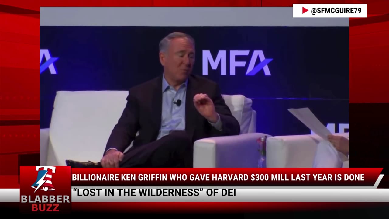 Billionaire Ken Griffin Who Gave Harvard $300 Mill Last Year Is DONE