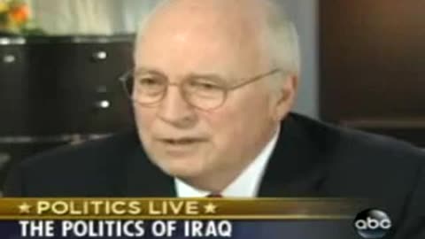 Jew Owned Scum Dick Cheney So to Iraq Public Oposition Polls (It's a big club and you ain't in it)