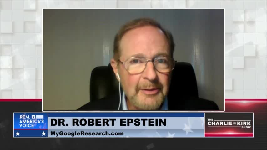 Dr. Robert Epstein Reveals How Google Stopped the Red Wave