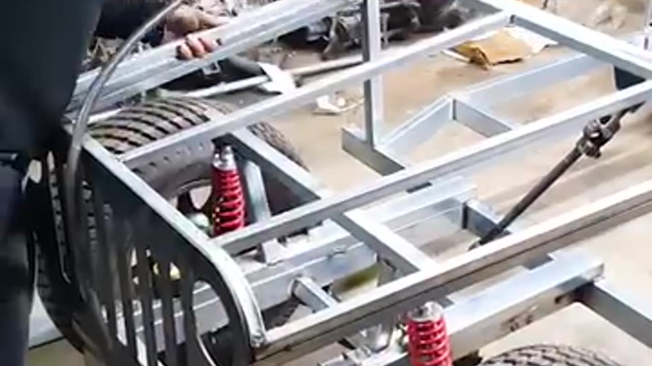 Making mini jeep at home