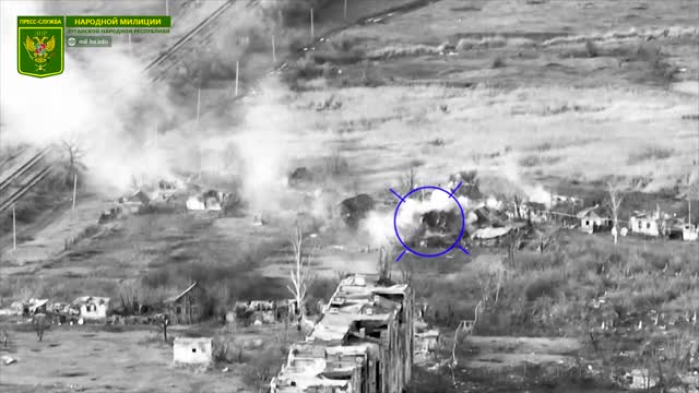 Russian artillery destroys AFU positions in the Soledar direction