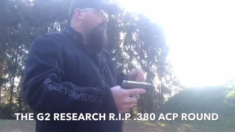 Kahr CW380 - G2 Research R.I.P .380 ACP Round