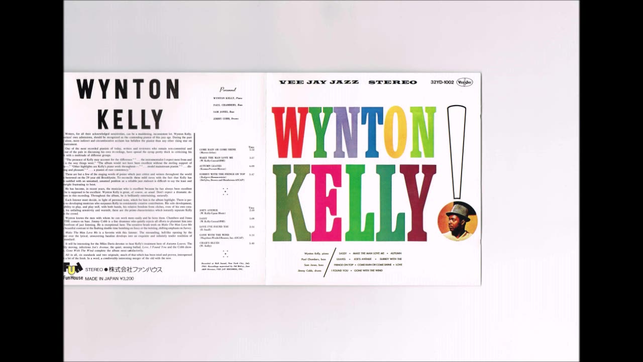 WYNTON KELLY！ Autumn Leaves