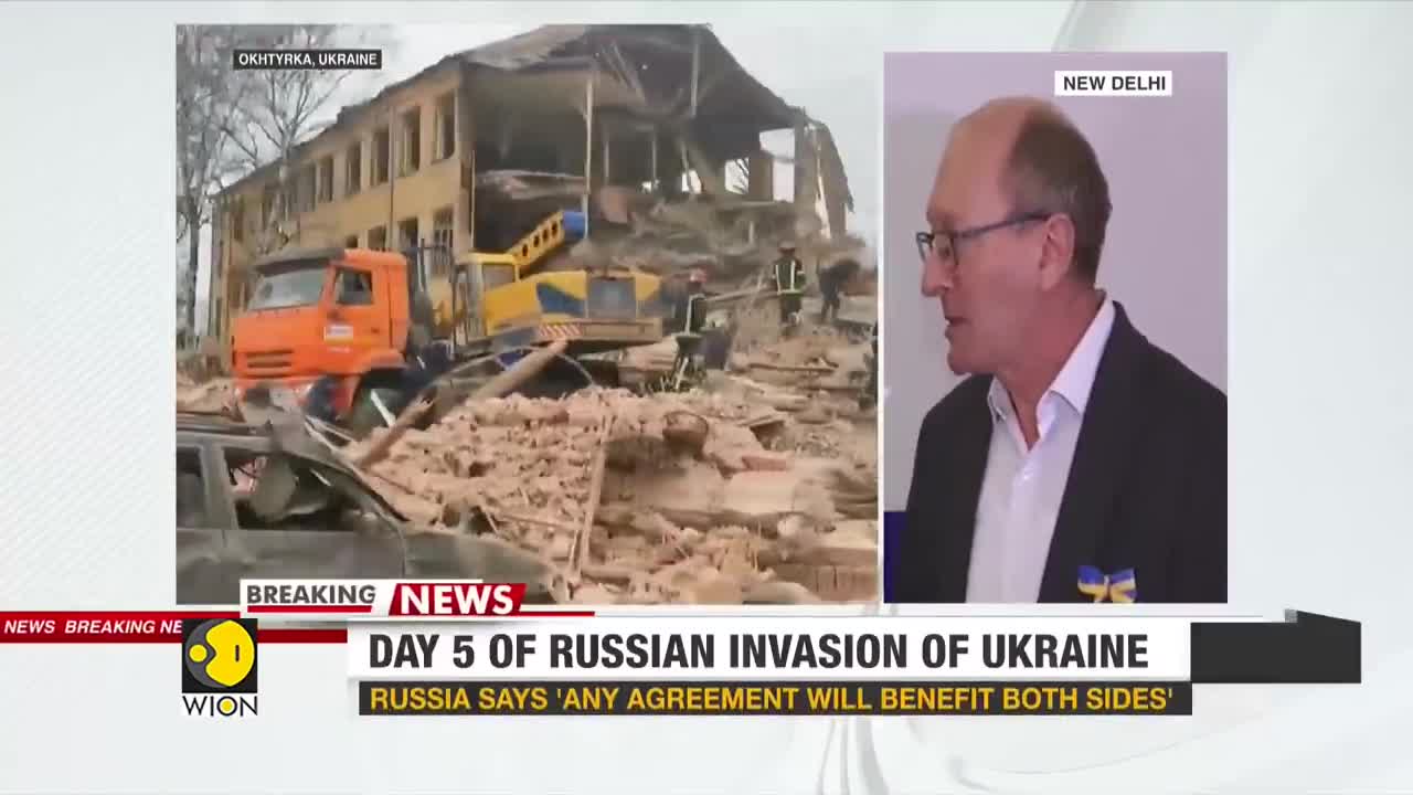 Day 5 of Russian invasion_ Ukraine says the pace of the Russian offensive slowed