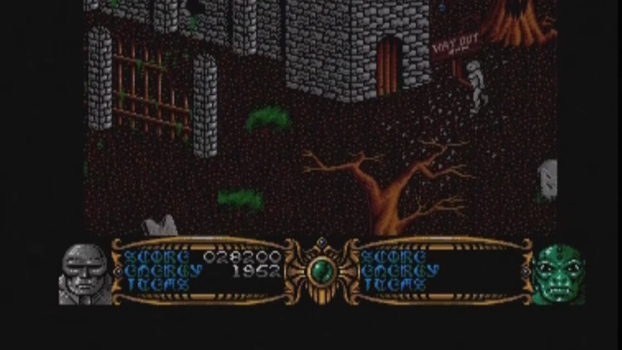 Gauntlet 3 Amiga Playthrough Petras Level 1